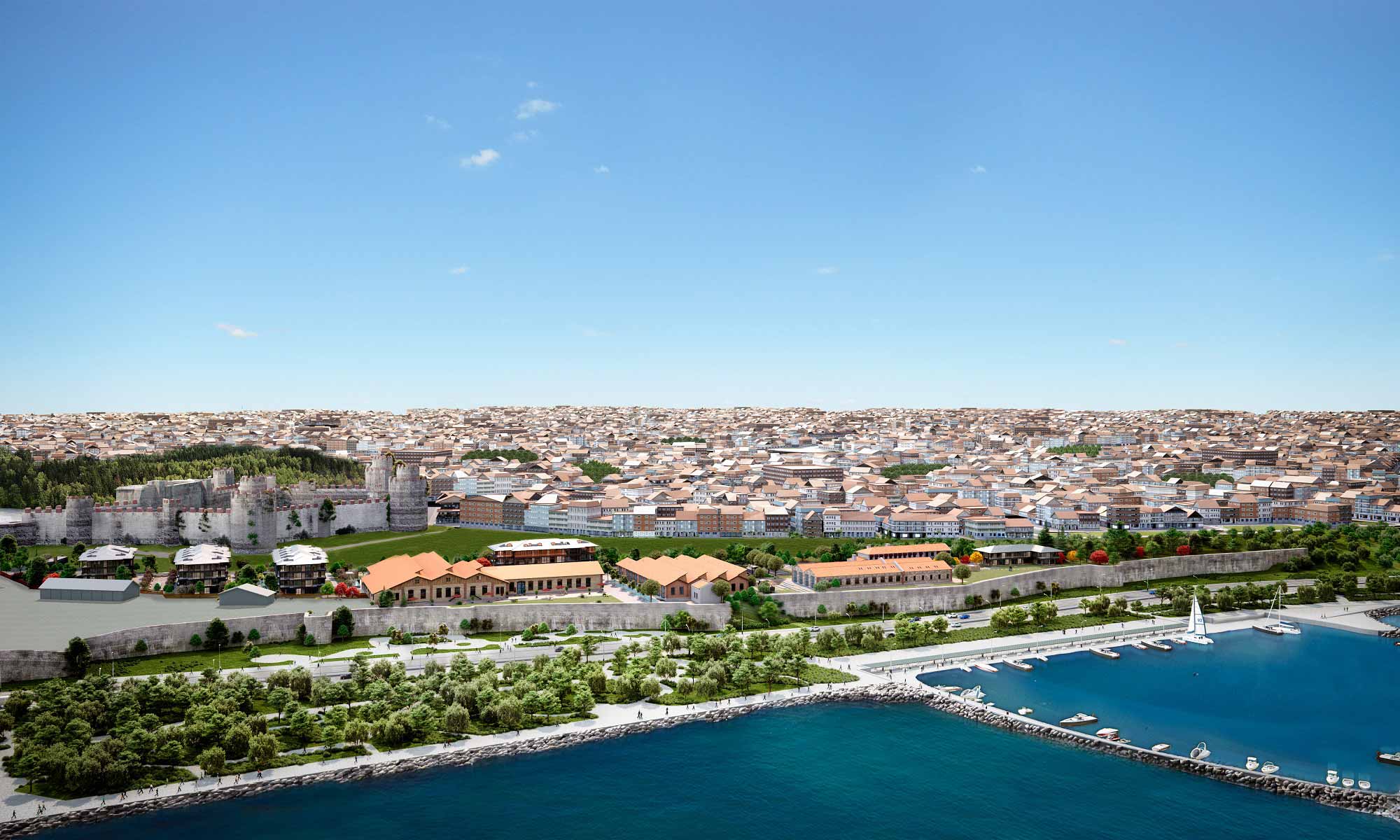 مشروع CER في اسطنبول على البحر