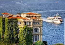 Historical Palace 19th century on Bosphorus