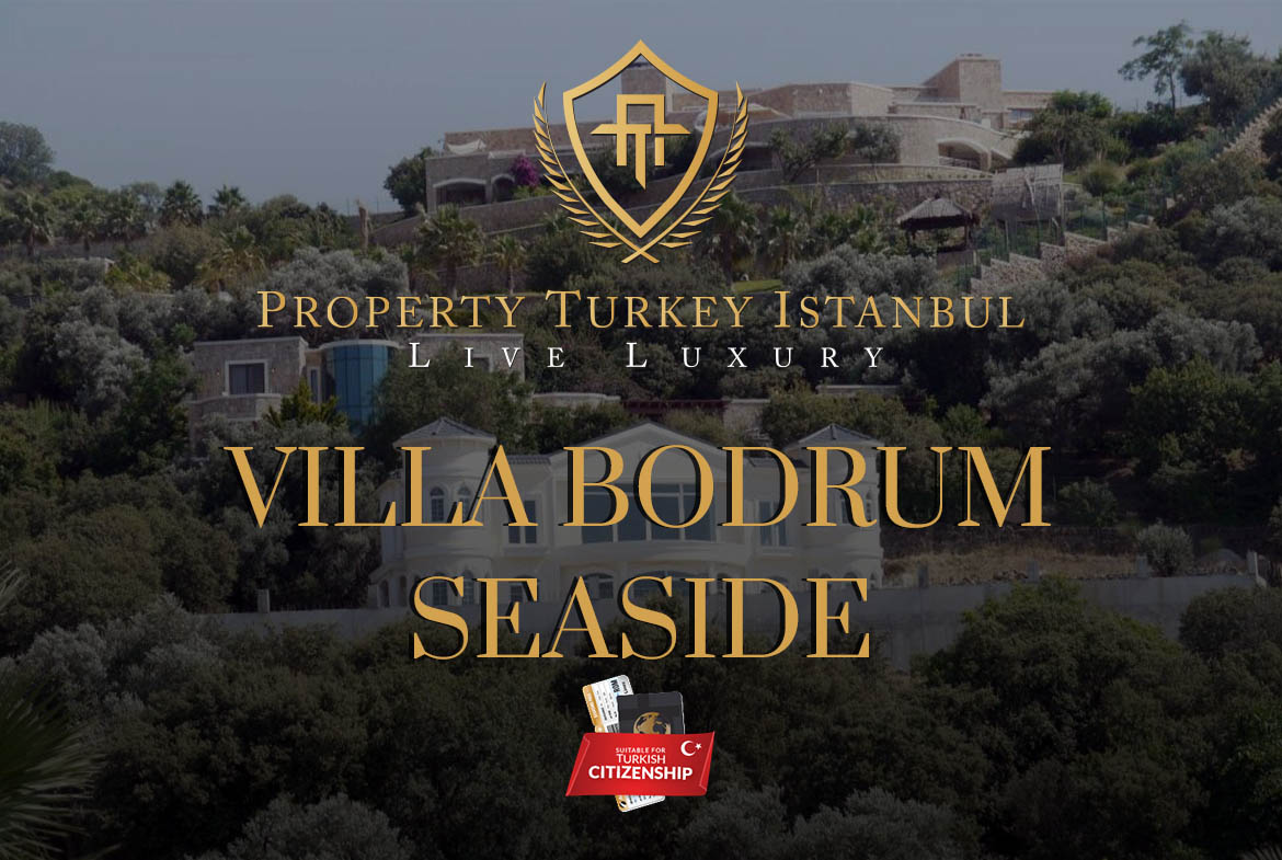 Villa For Sale By The Seaside In Bodrum