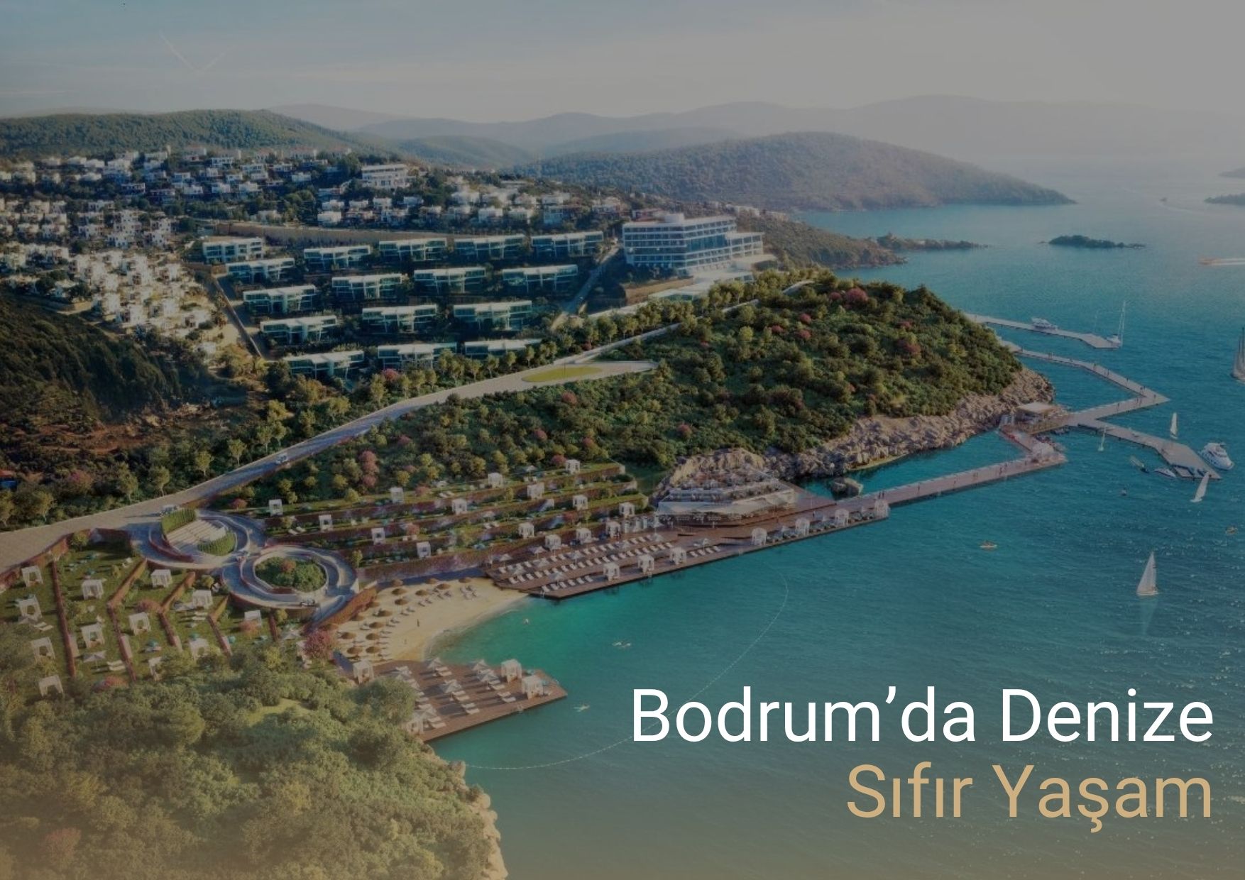 Bodrum'da Denize Sıfır Yaşam