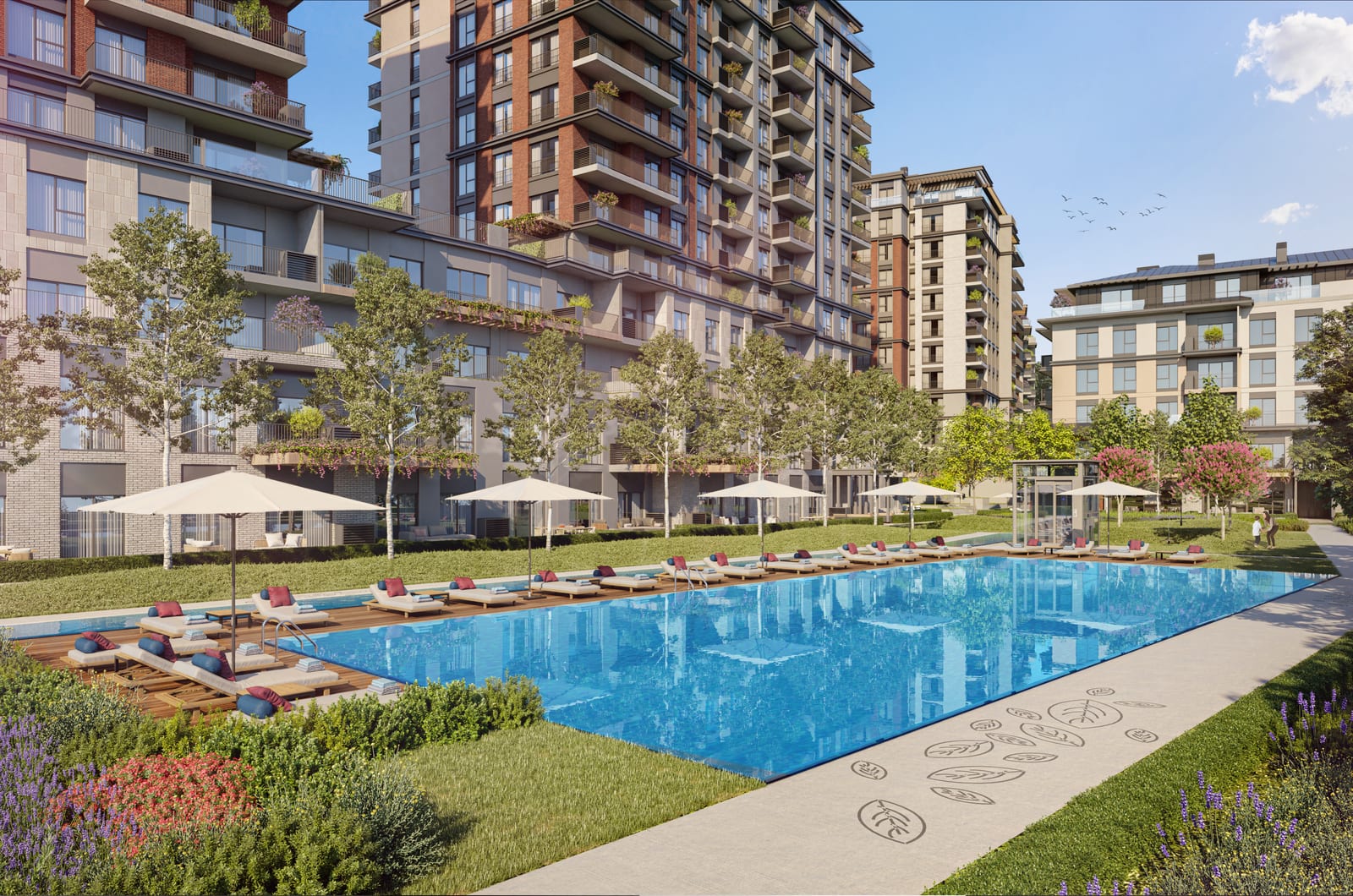 DAP Yeni Levent, 1+1 Apartment for Sale in Levent